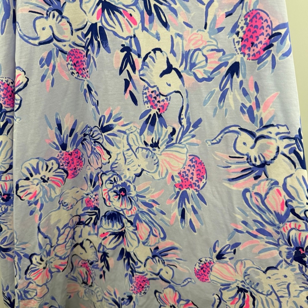 Lilly Pulitzer MARGOT DRESS Light Lilac Trunks In The Air Purple medium - Picture 8 of 12
